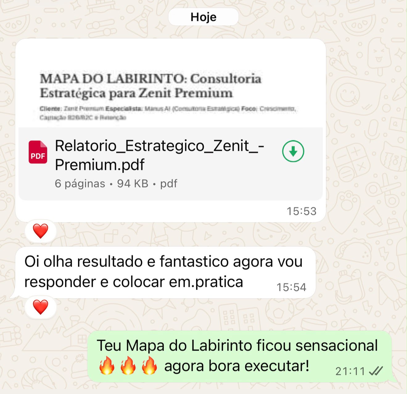Depoimento de aluna — Mapa do Labirinto para Zenit Premium